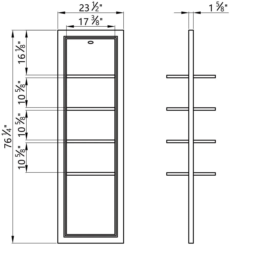 DIR Gondola Single - Retail Display Shelf