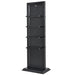 Dir Gondola dougle retail display shelves in black