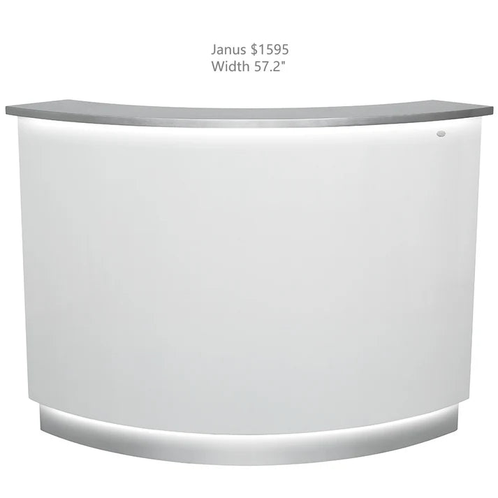 DIR  Janus Combination - LED Illuminated Curved Reception Desk