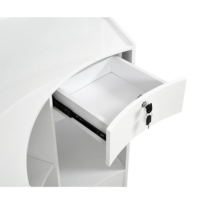 DIR  Janus Combination - LED Illuminated Curved Reception Desk