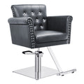 DIR Lion Salon Chair - Black / Square Base