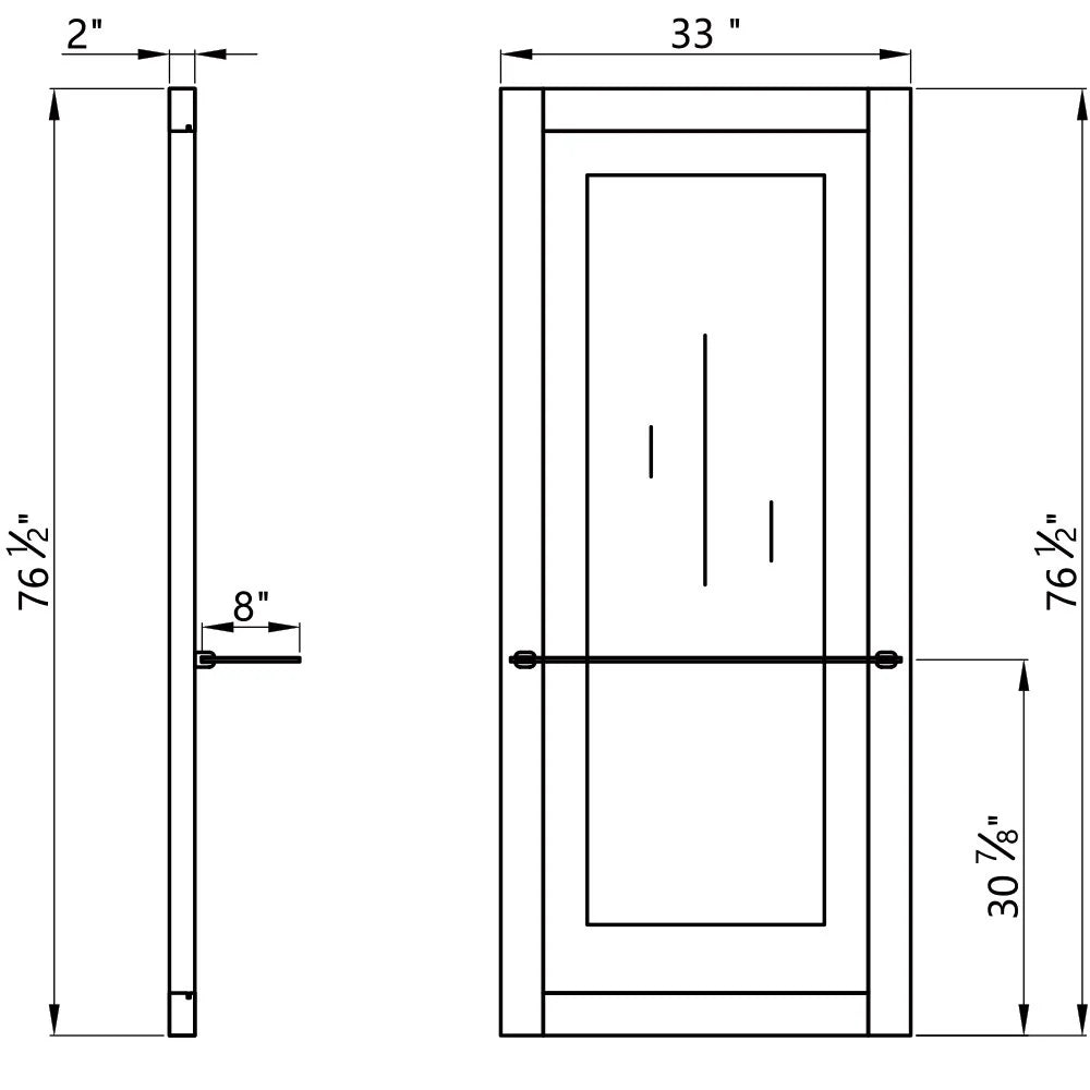 DIR Luna LED Lighted Hair Salon Station and Wall Mirror