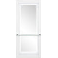 DIR Luna LED Lighted Hair Salon Station and Wall Mirror - White