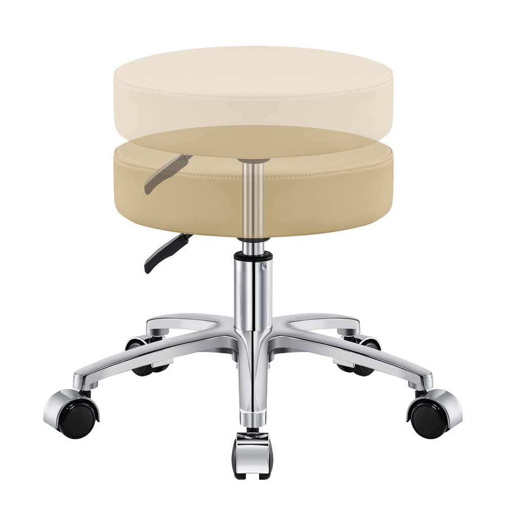 DIR Lunar Low Stool with Wheels