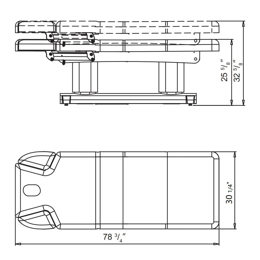 DIR Luxi 4-Motors Medical Spa Treatment Bed