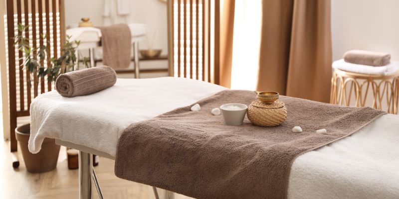 A beauty bed.