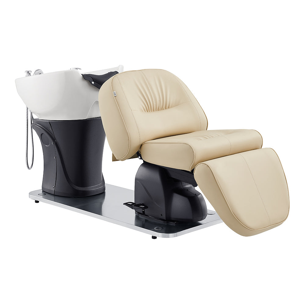 DIR Maximus Spa Salon Reclining Shampoo Bed with Rotating Seat