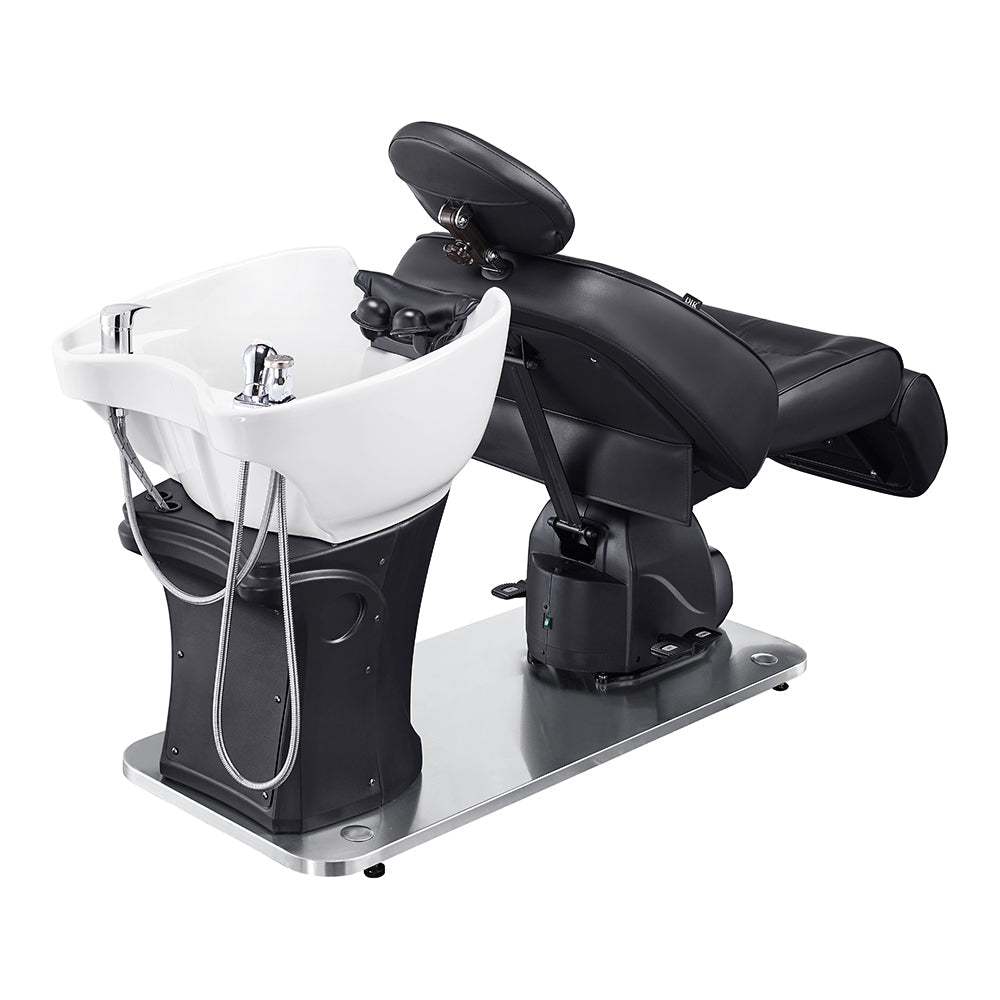 DIR Maximus Spa Salon Reclining Shampoo Bed with Rotating Seat