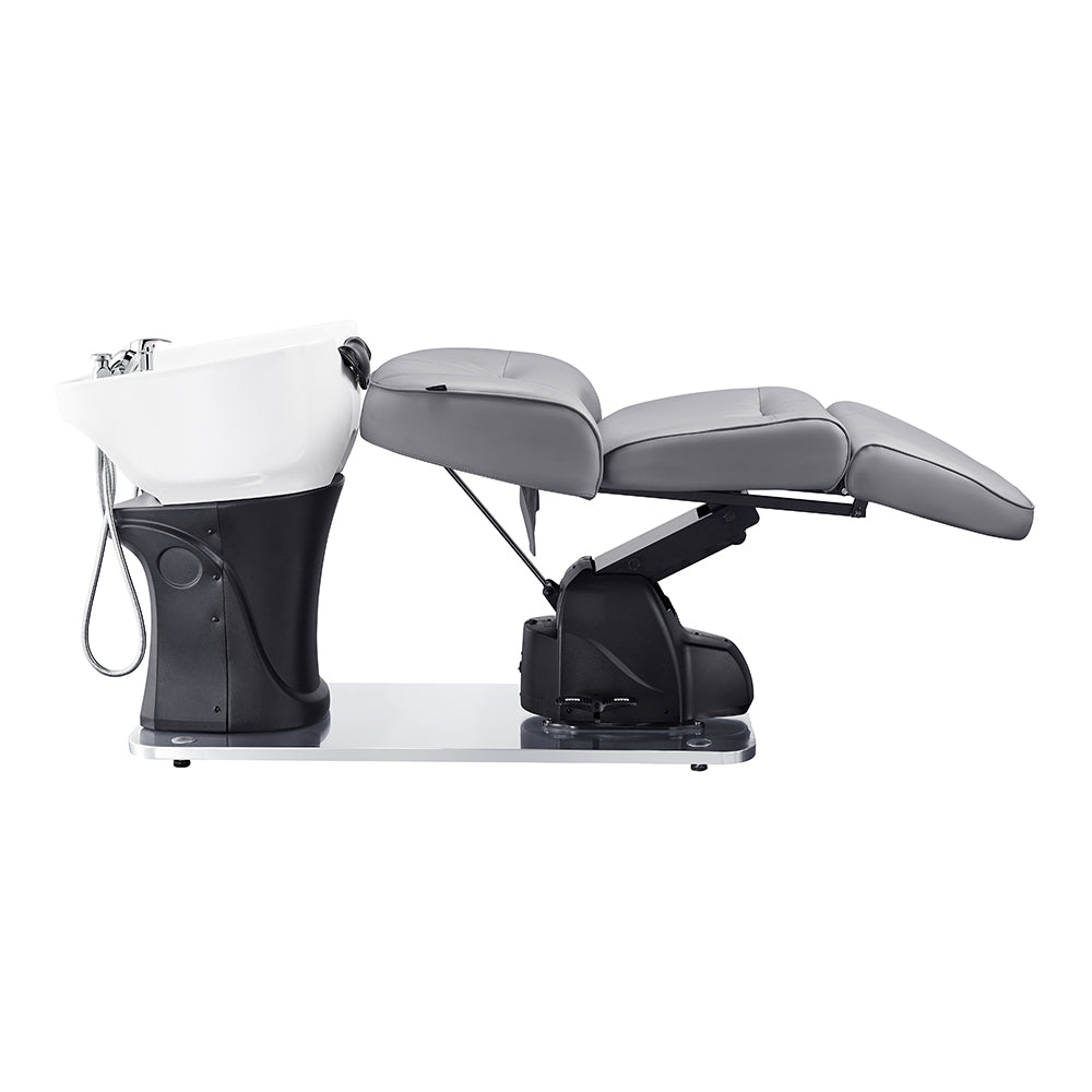 DIR Maximus Spa Salon Reclining Shampoo Bed with Rotating Seat