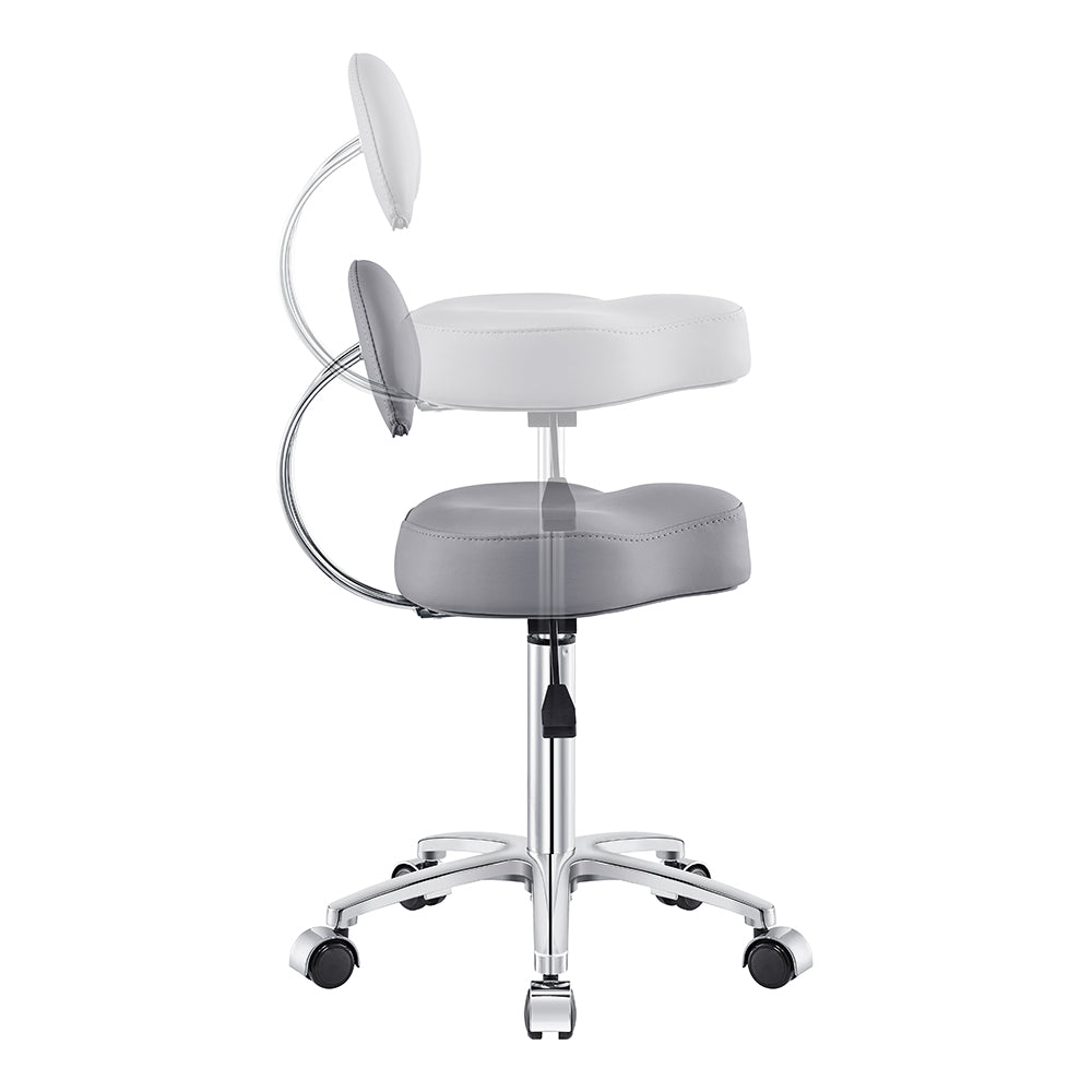 DIR Medusa Stool Chair with Backrest