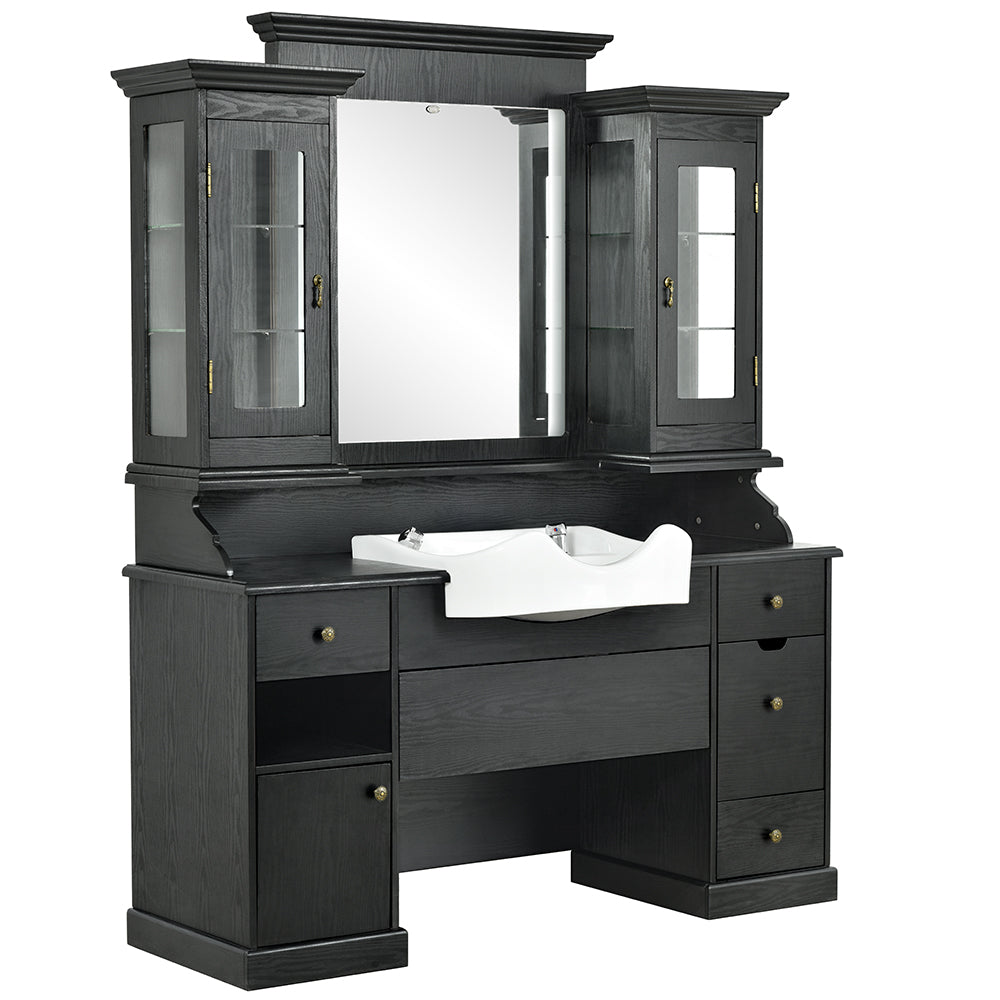 DIR Mohegan LED Barber Front Wash Station