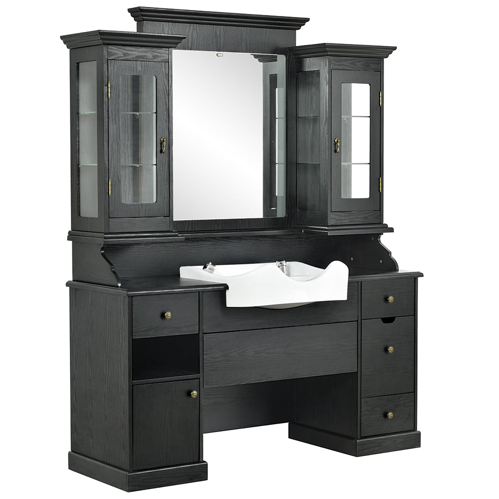 DIR Mohegan LED Barber Front Wash Station