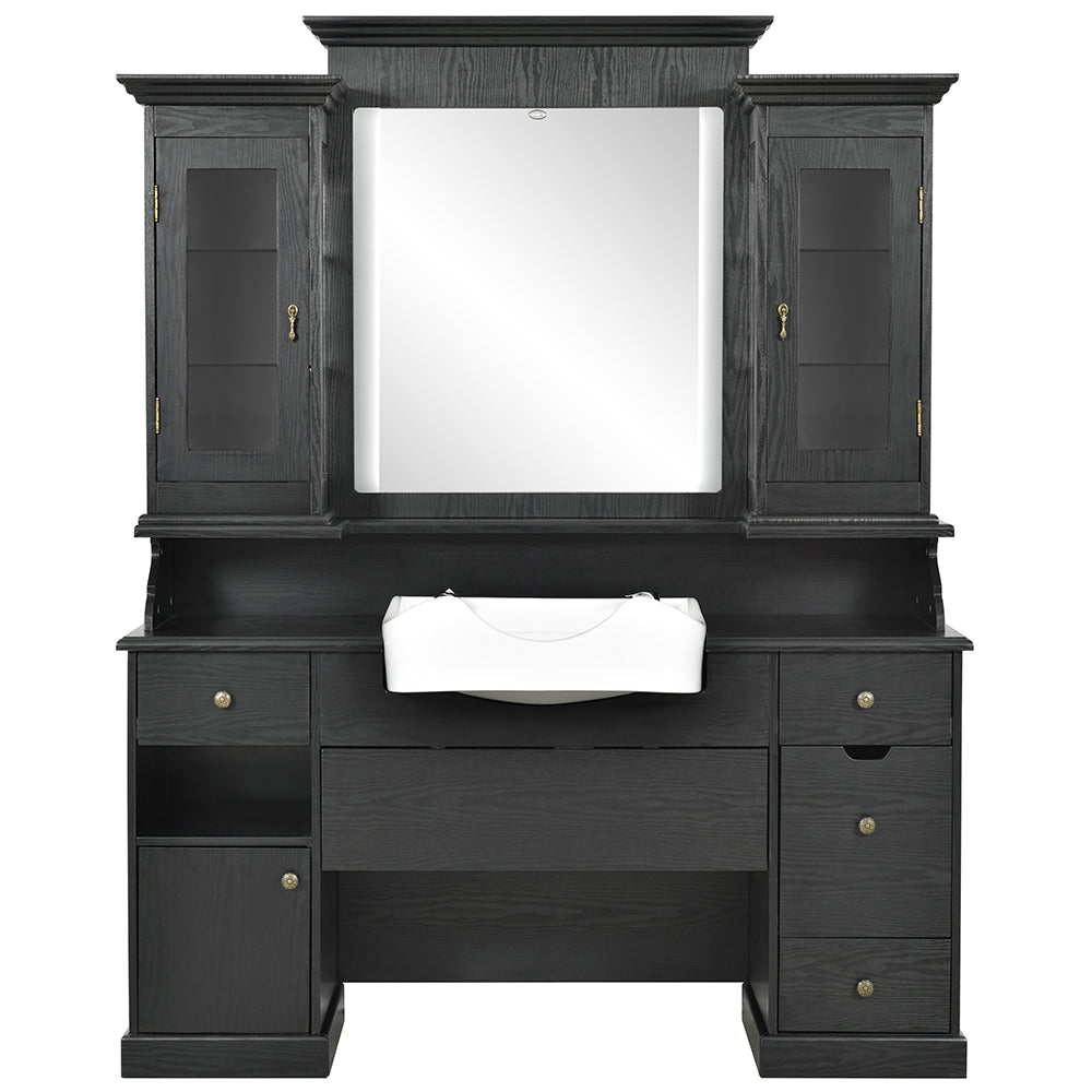 DIR Mohegan LED Barber Front Wash Station