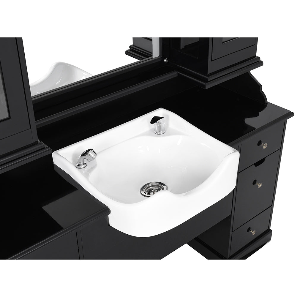 DIR Mohegan LED Barber Front Wash Station