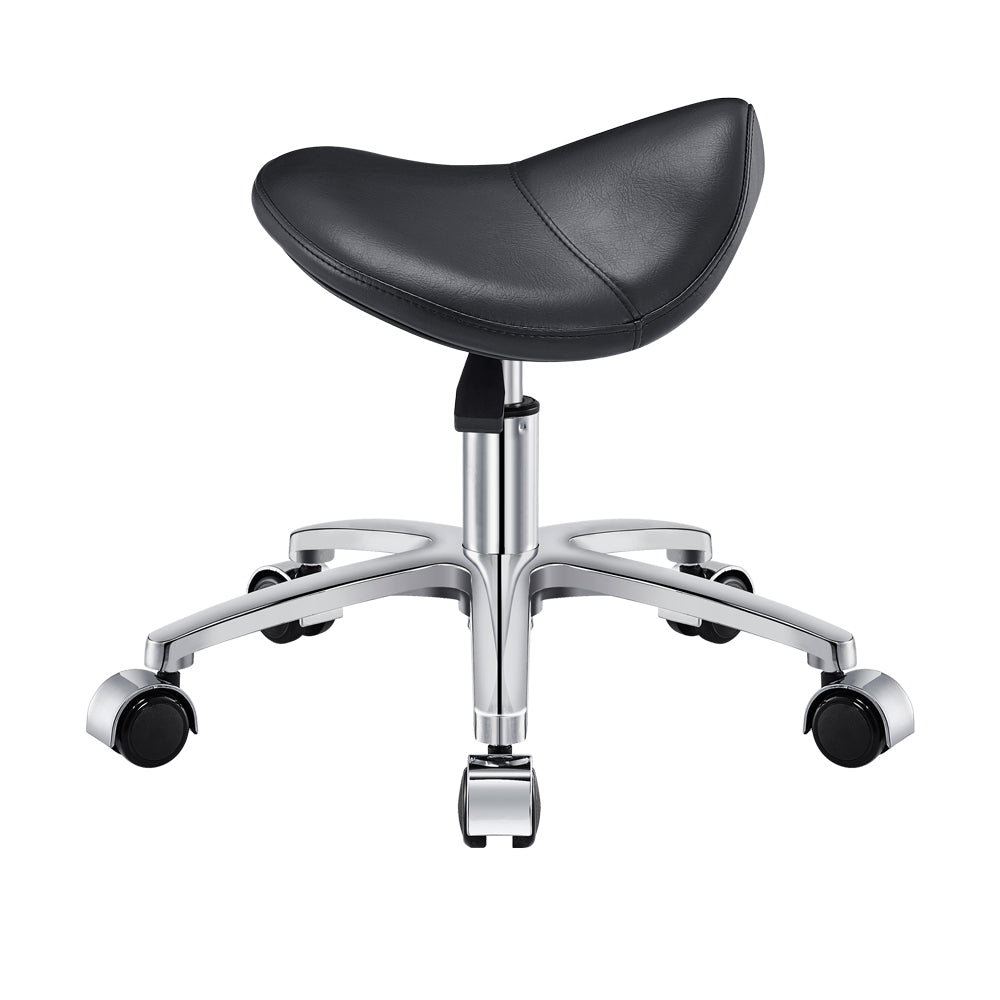 Nero Low Saddle Stool