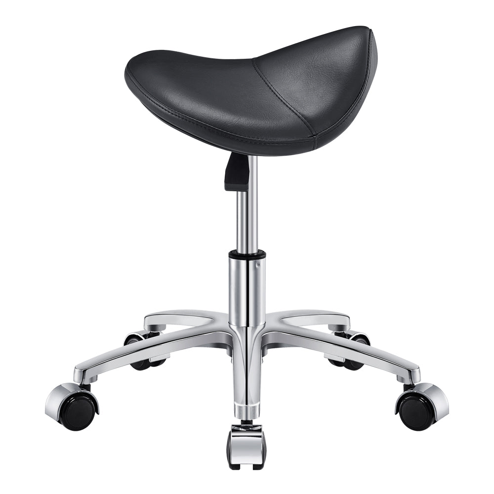 Nero Low Saddle Stool