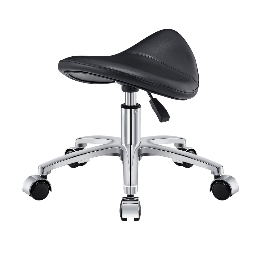 Nero Low Saddle Stool