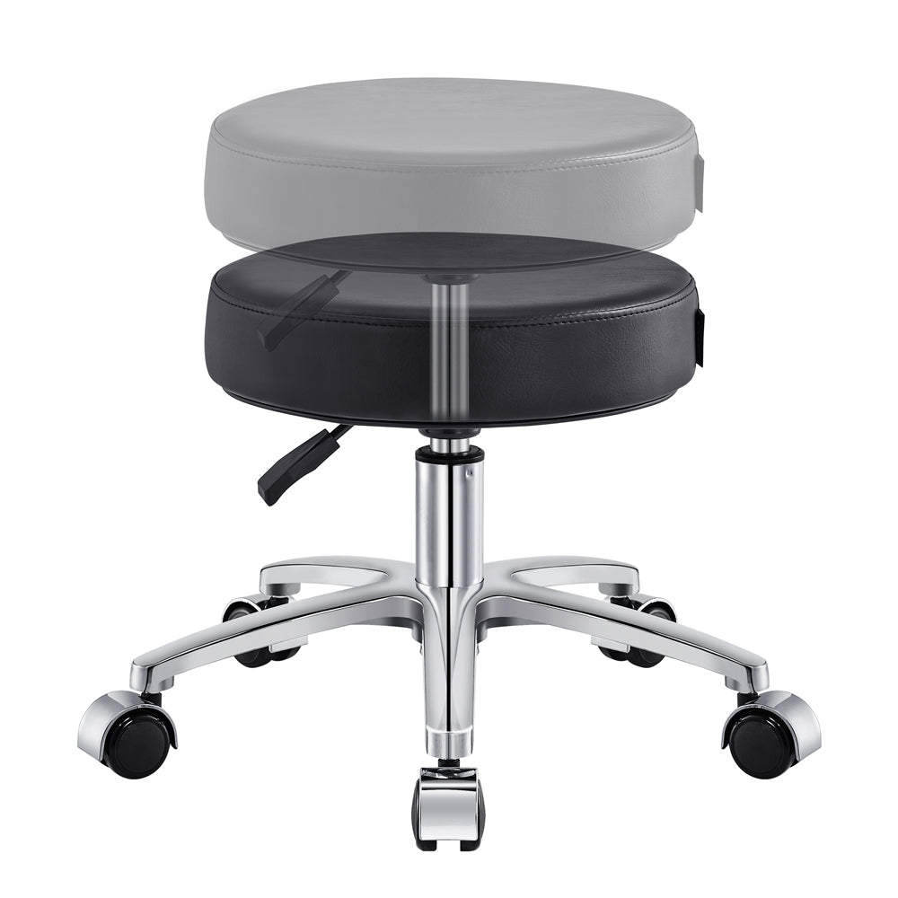 DIR Lunar Low Stool with Wheels