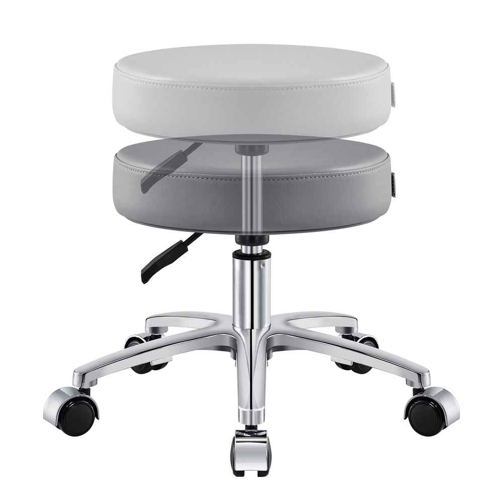 DIR Lunar Low Stool with Wheels