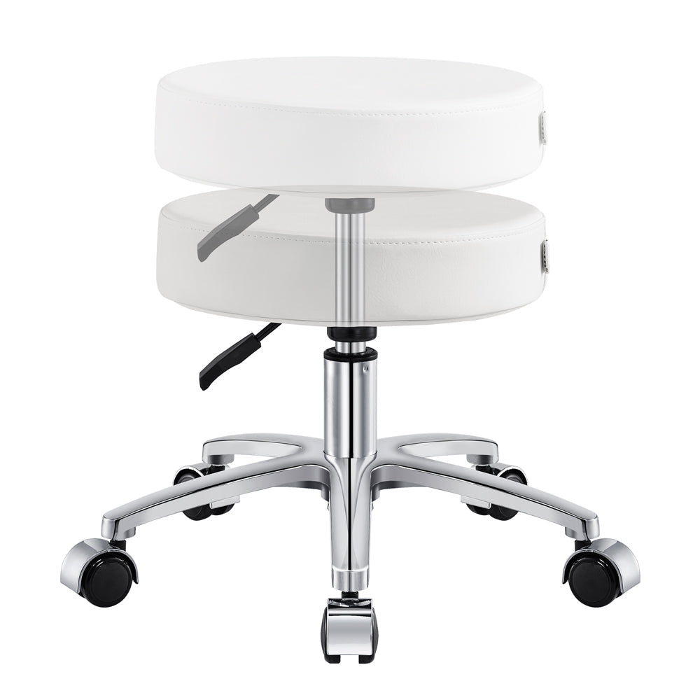 DIR Lunar Low Stool with Wheels