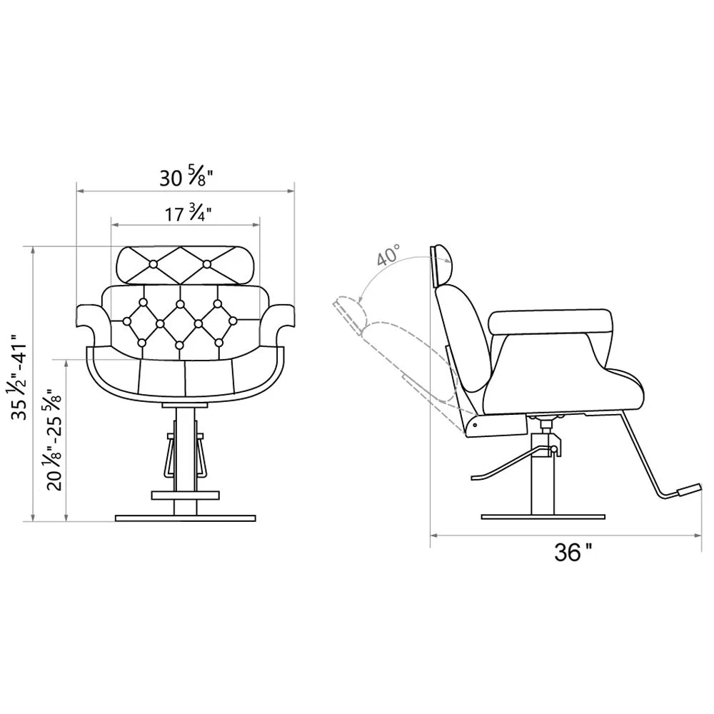 DIR Planet All Purpose Salon Chair