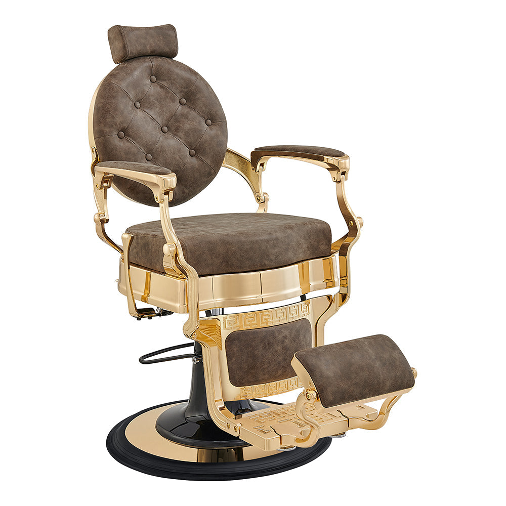 DIR Princeton Gold Barber Chair
