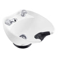 DIR Ceramic Salon Shampoo Bowl Sink - Vacuum Breaker - White