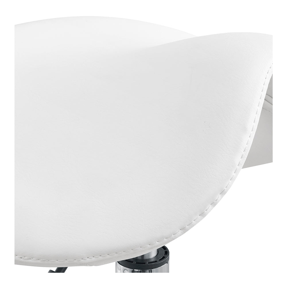 DIR Tao Rolling Saddle Stool with Back