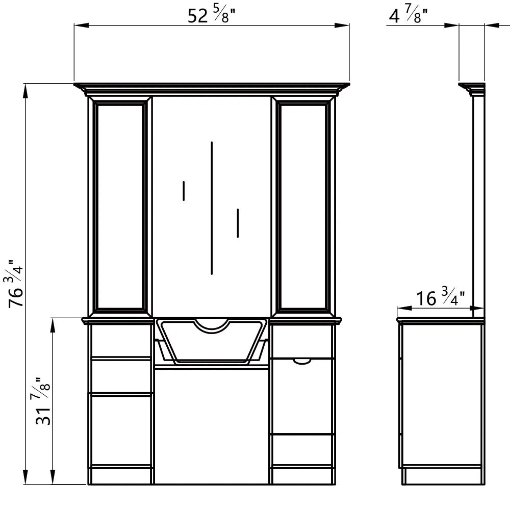 DIR Taylor Barber Station With Sink
