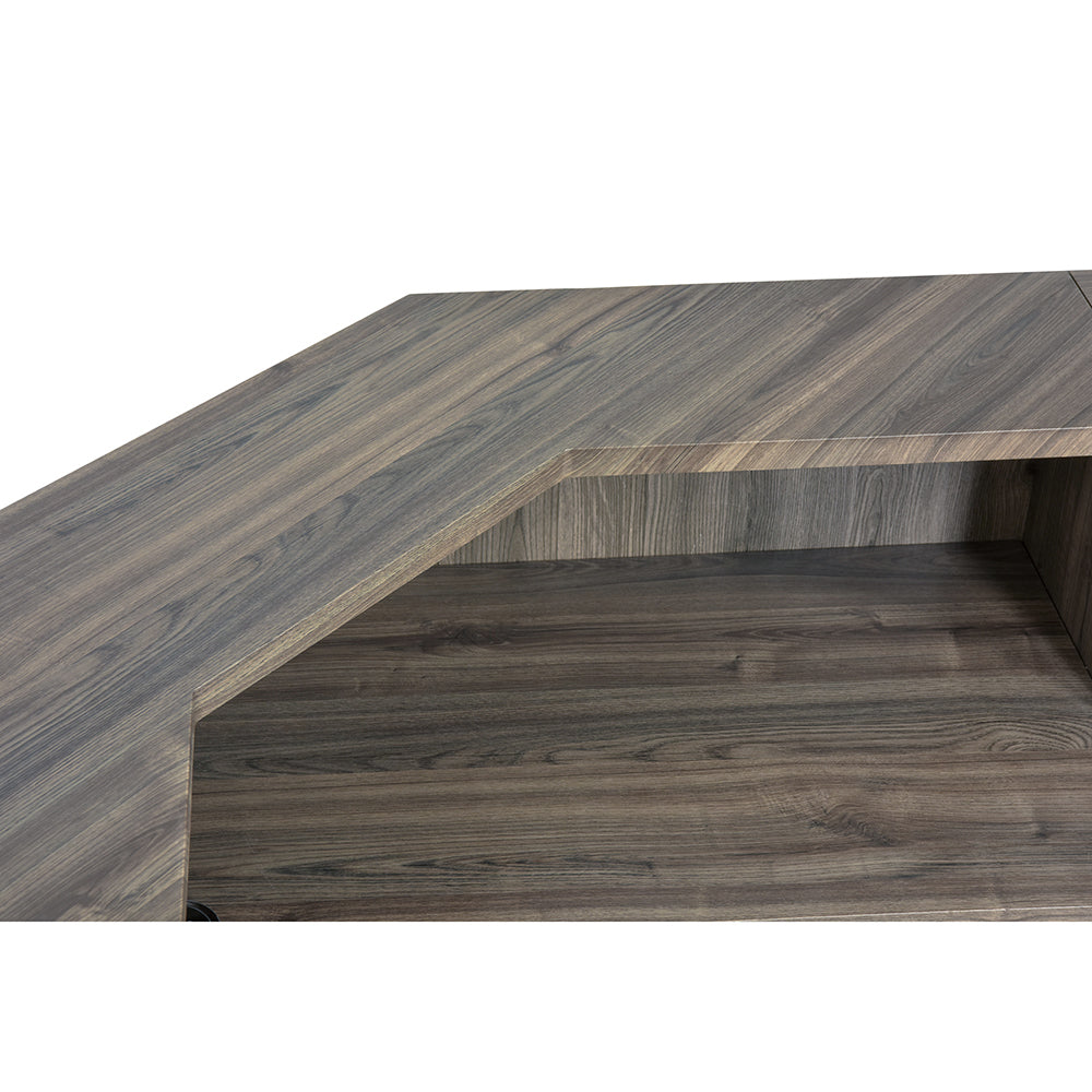 DIR Valencia Combination - LED Standing Reception Desk