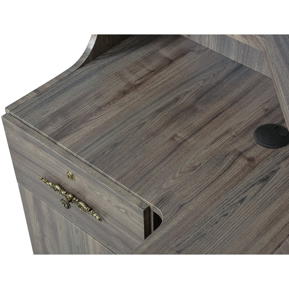 DIR Valencia Combination - LED Standing Reception Desk