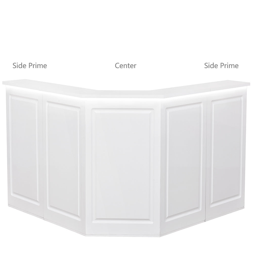 DIR Valencia Combination - LED Standing Reception Desk