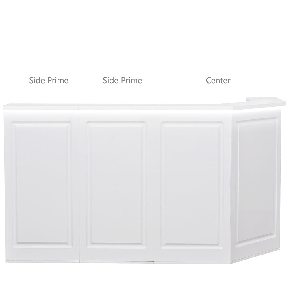 DIR Valencia Combination - LED Standing Reception Desk
