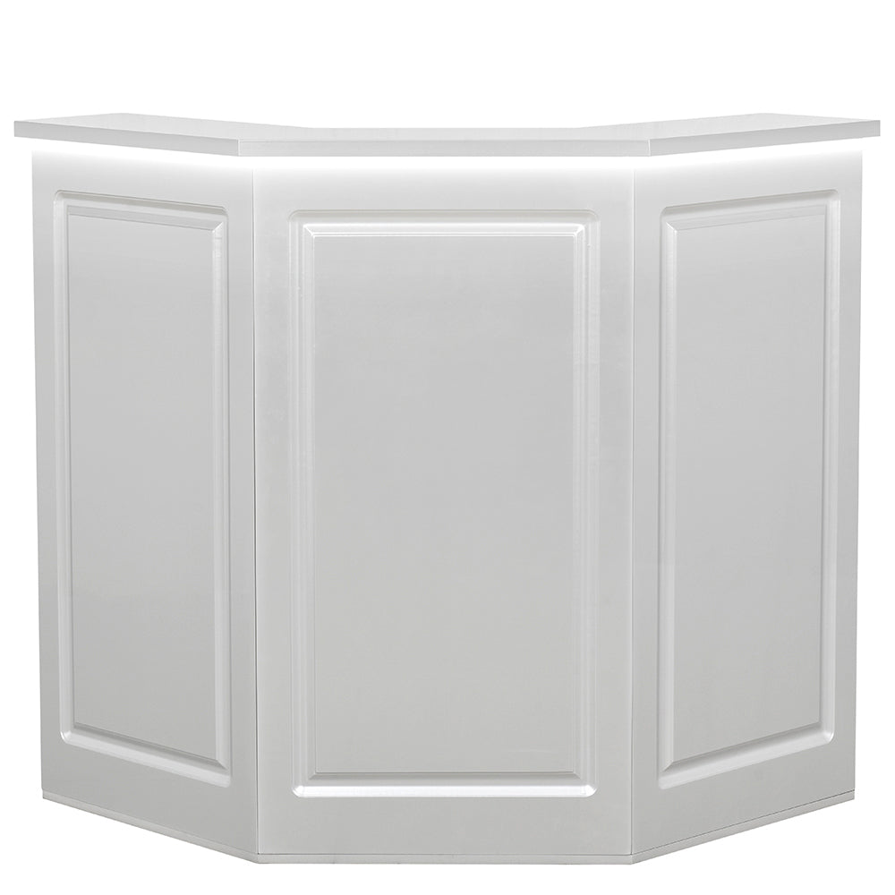 DIR Valencia Combination - LED Standing Reception Desk