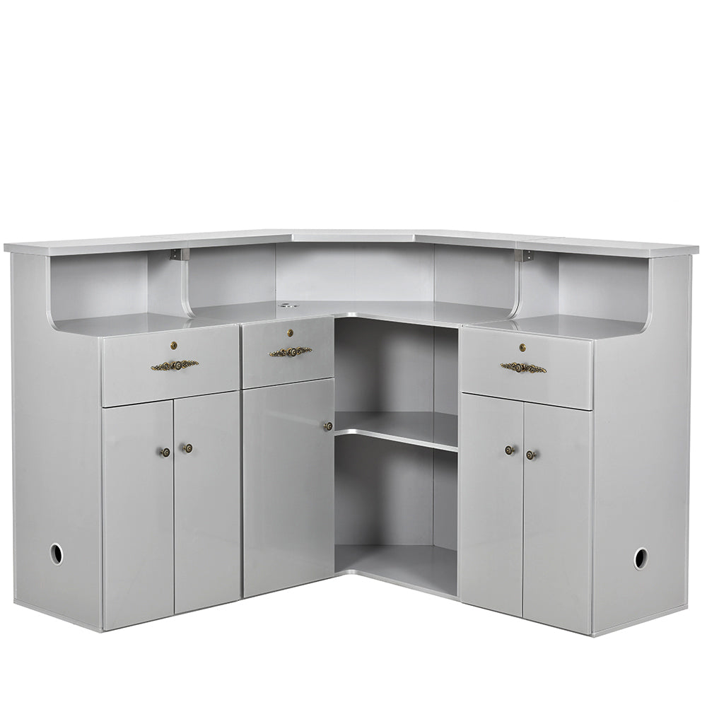 DIR Valencia Combination - LED Standing Reception Desk