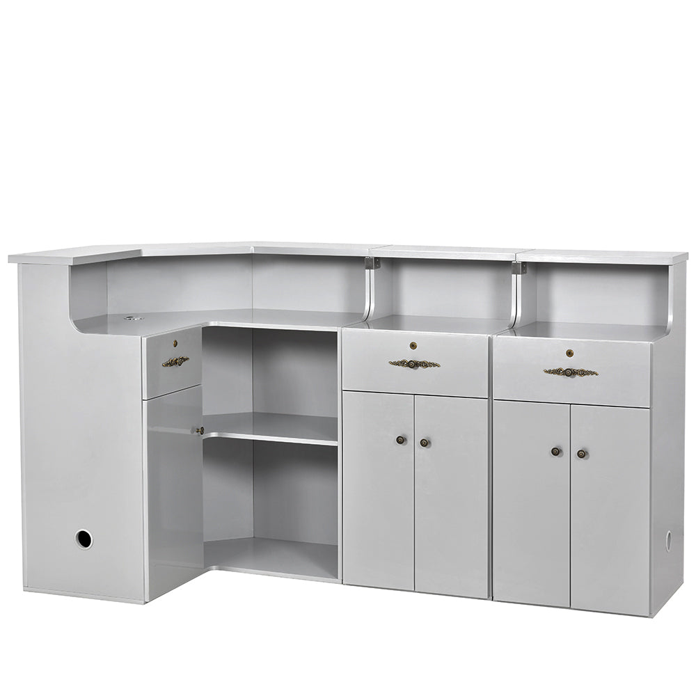 DIR Valencia Combination - LED Standing Reception Desk