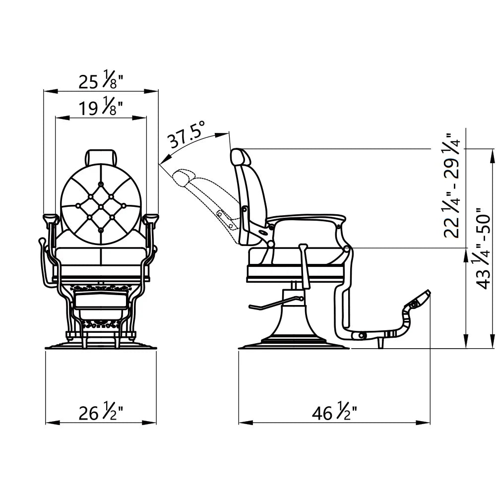 DIR Vanquish Barber Chair