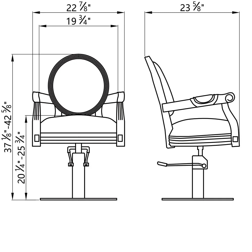 DIR Venture Vintage Styling Chair