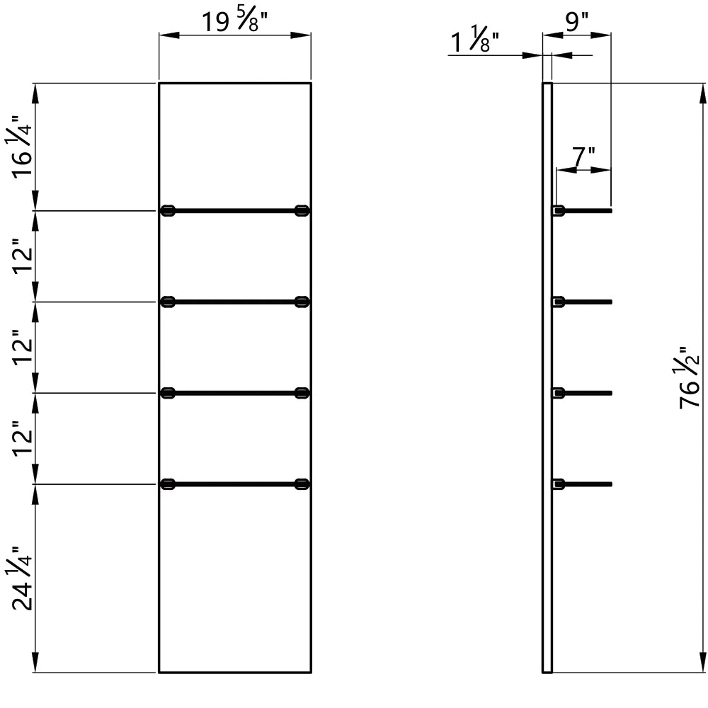 DIR Vina Retail Display Shelf