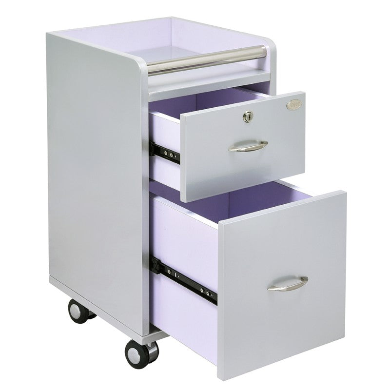 DIR VitaSpa Nail Cart with Rolling Wheels