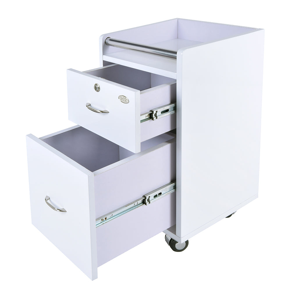 DIR VitaSpa Nail Cart with Rolling Wheels