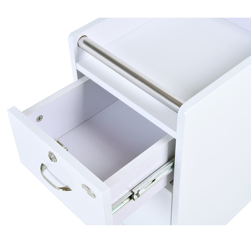 DIR VitaSpa Nail Cart with Rolling Wheels