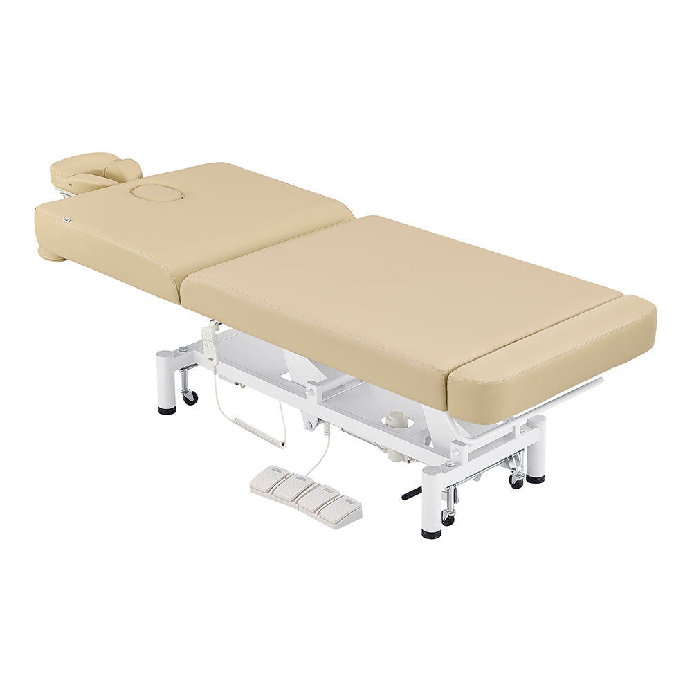 DIR WellRelax 2-Motors Therapy Treatment Table with Tilting Cradle Pillow