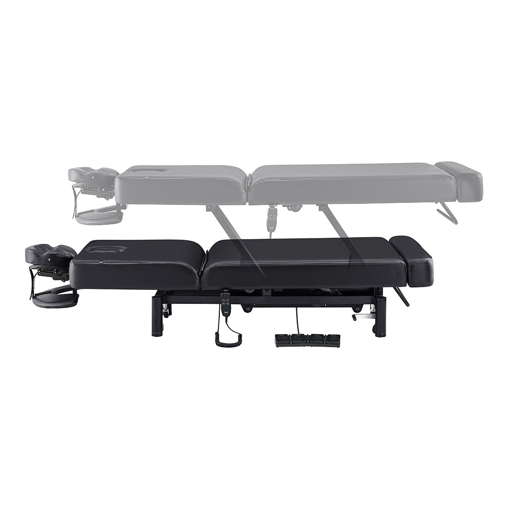 DIR WellRelax 2-Motors Therapy Treatment Table with Tilting Cradle Pillow