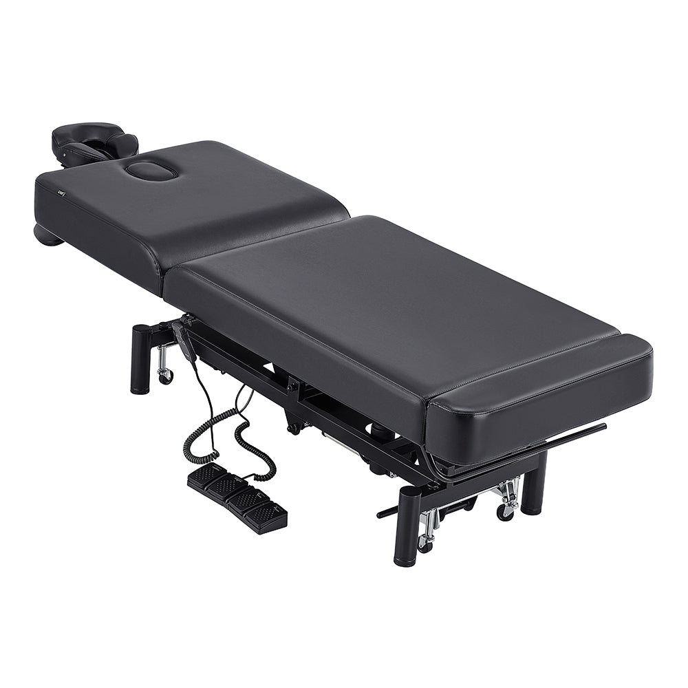DIR WellRelax 2-Motors Therapy Treatment Table with Tilting Cradle Pillow