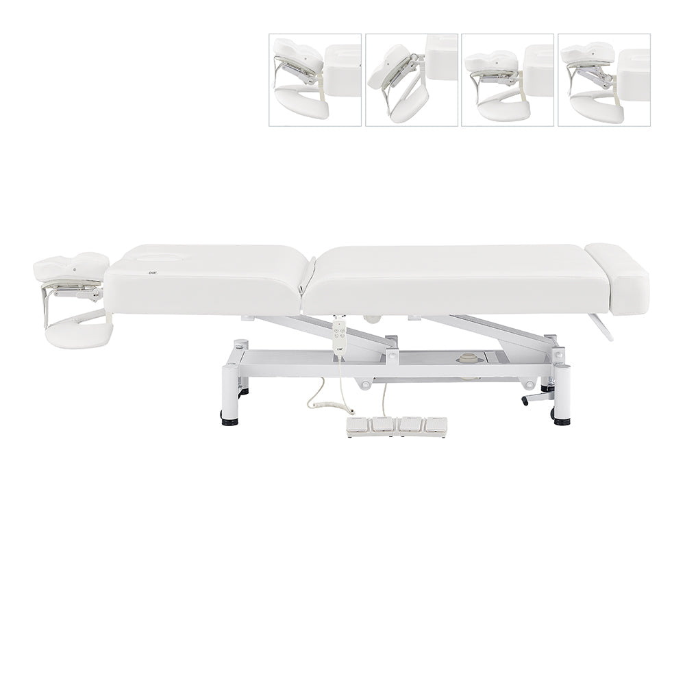 DIR WellRelax 2-Motors Therapy Treatment Table with Tilting Cradle Pillow